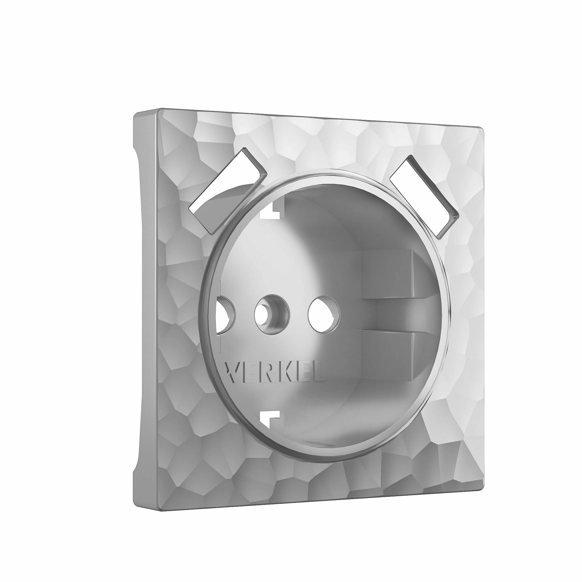 Накладка для розетки USB Werkel W1279506 (Hammer серебряный)