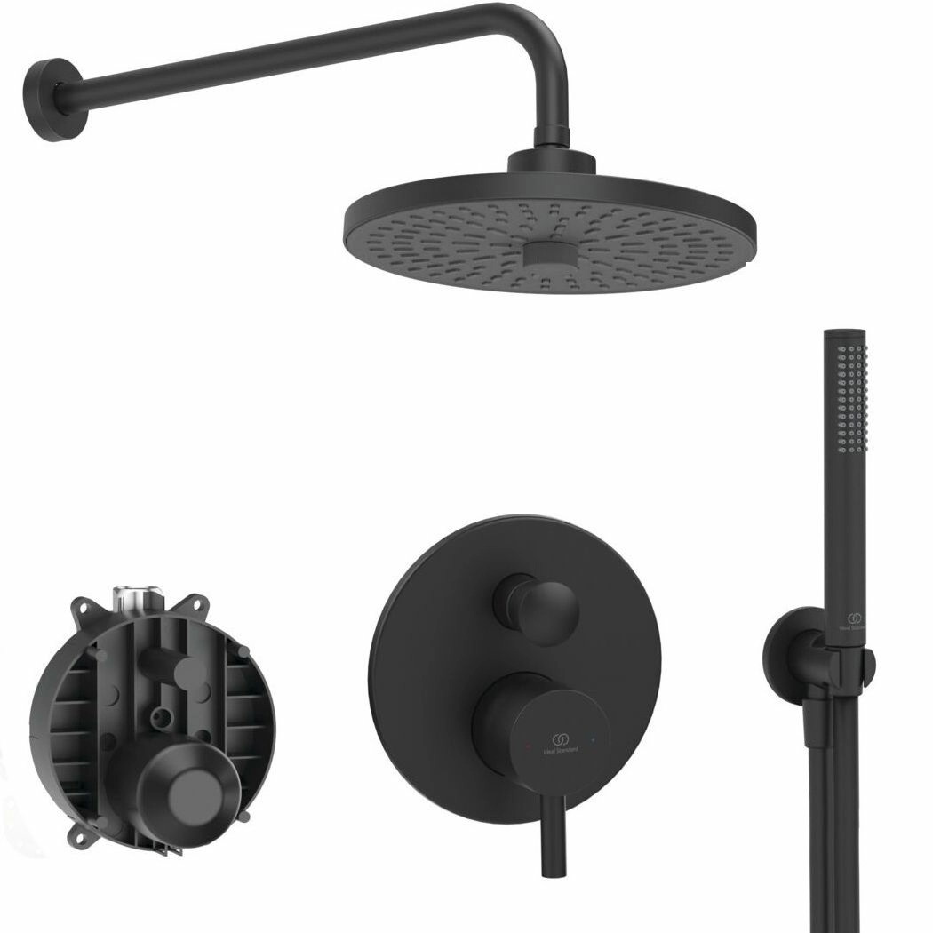 Система скрытого монтажа Ideal Standard Ceraline Black (6 in 1), SetA6939XG-7