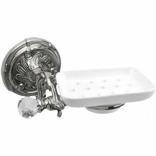 Мыльница подвесная Art&Max Barocco Crystal, AM-1786-Cr-C