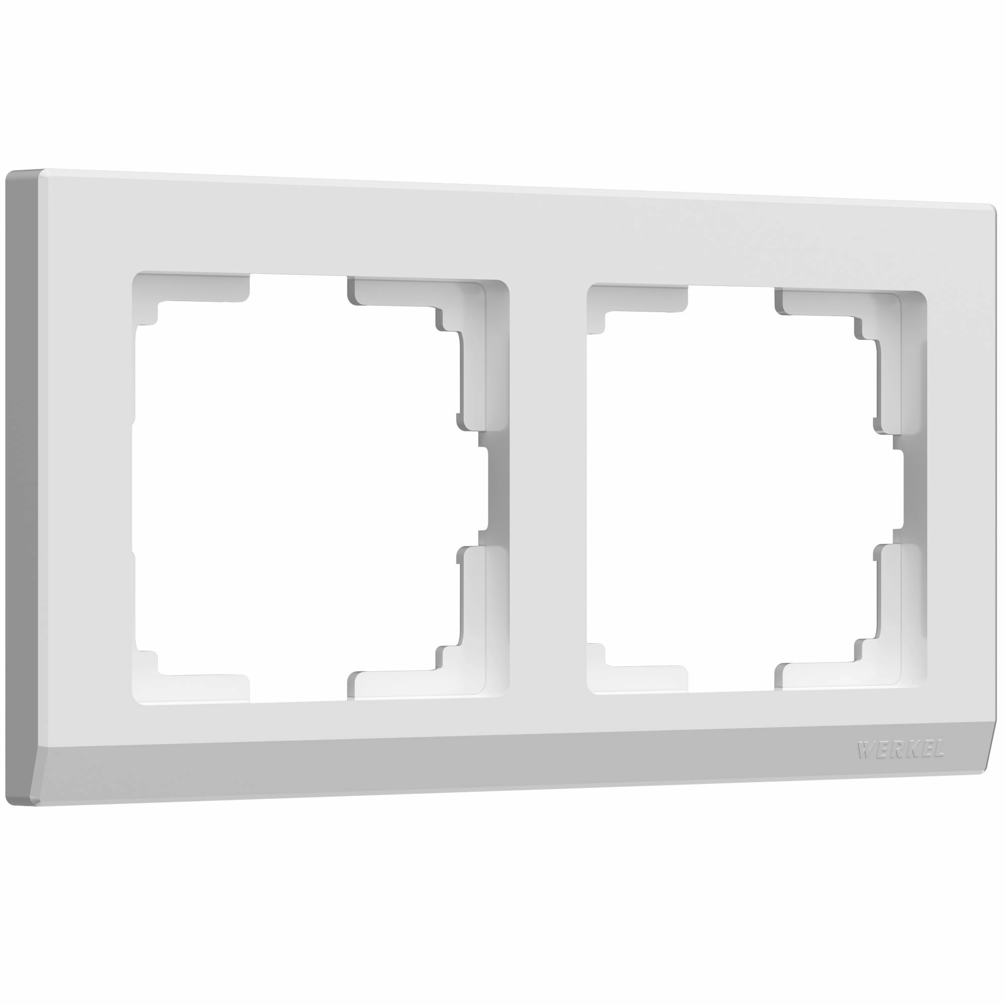 Рамка на 2 поста Werkel Stark W0021801 (белый)