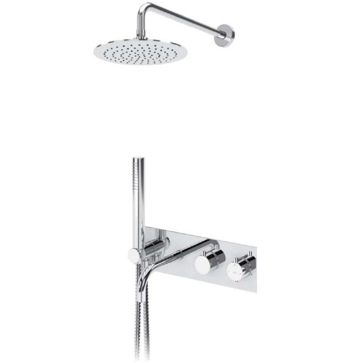 Душевая система термостатическая Bruma Lusitano 138 310 2CR Chrome, 1383102CR