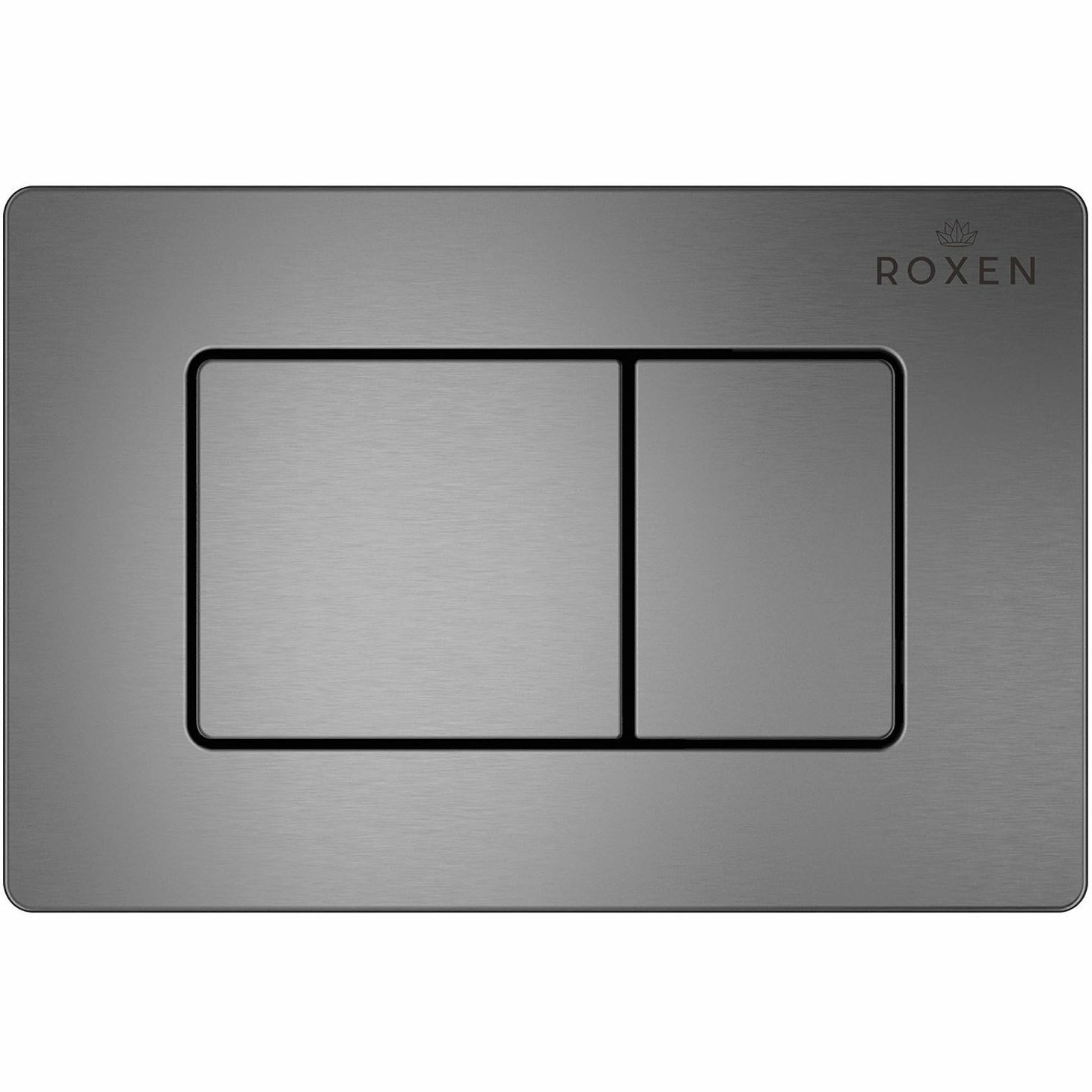 Кнопка для инсталляции Roxen Steel оружейная сталь, 420280G