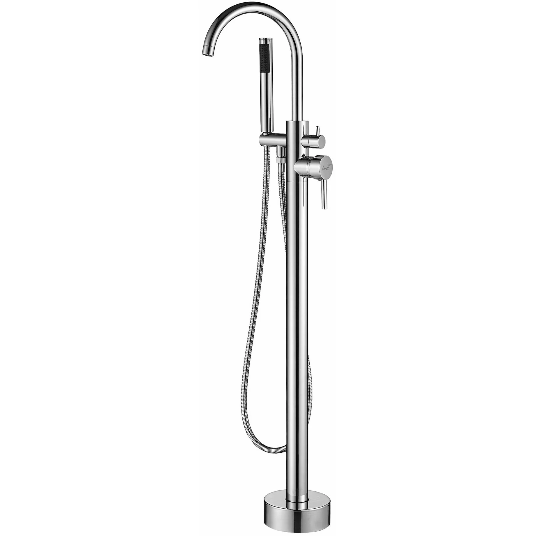 Смеситель напольный для ванны Ceruttispa Tobia, CT12112