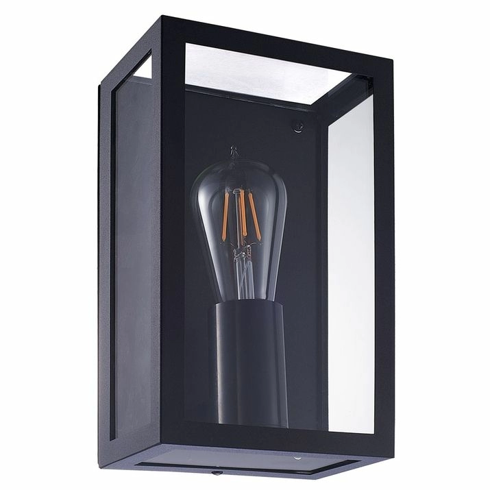 Уличный настенный светильник Arte Lamp Belfast, A4569AL-1BK