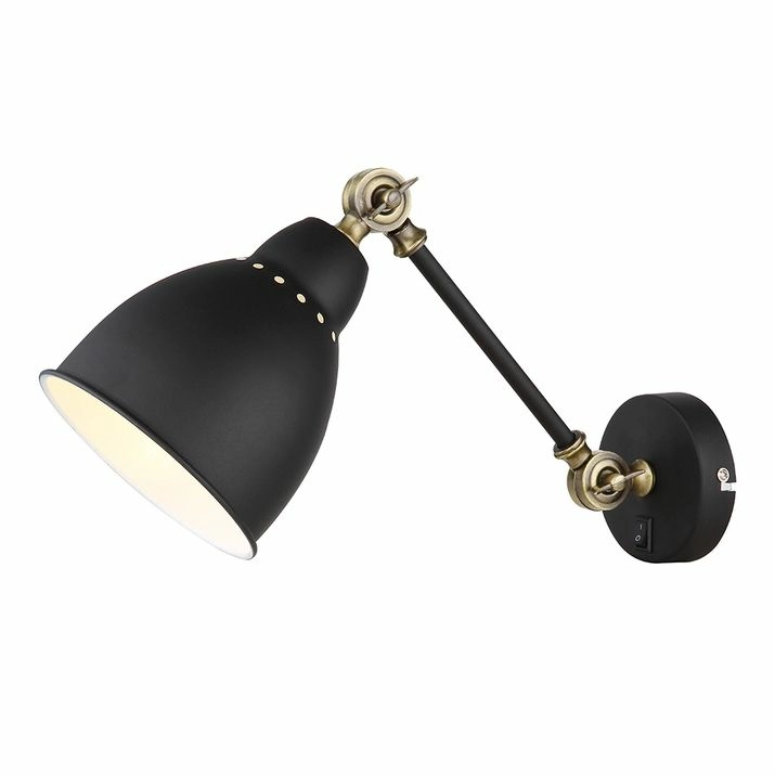 Бра Arte Lamp Braccio, A2054AP-1BK