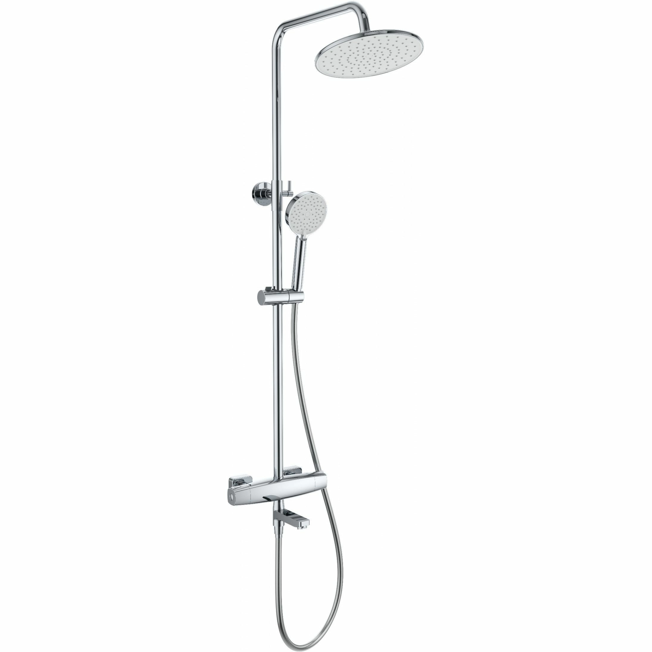 Душевая система с термостатом Wonzon & Woghand хром, WW-B3035-A3-CR