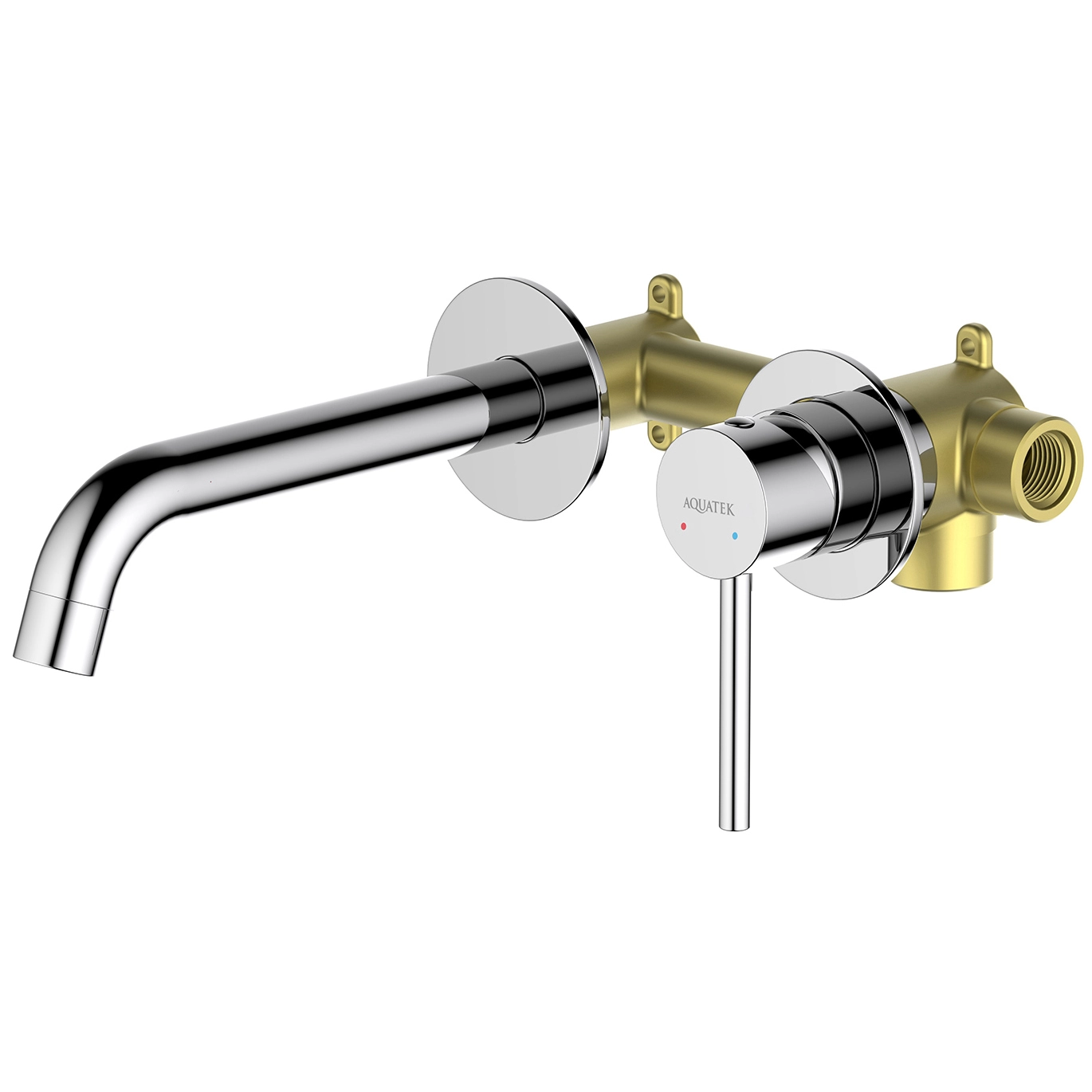 Смеситель для раковины настенный Aquatek Европа, AQ1313CR