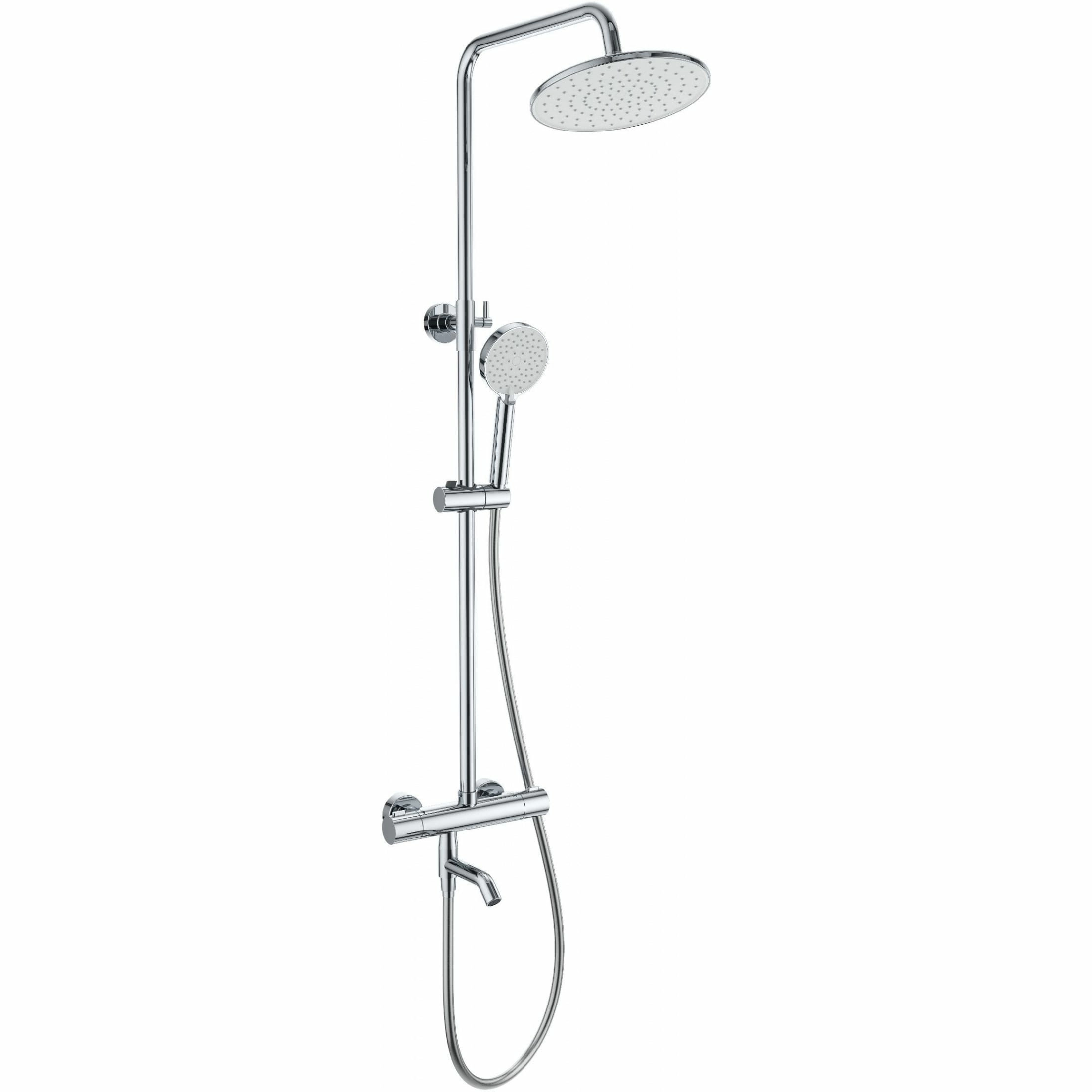 Душевая система с термостатом Wonzon & Woghand хром, WW-B3047-A1-CR