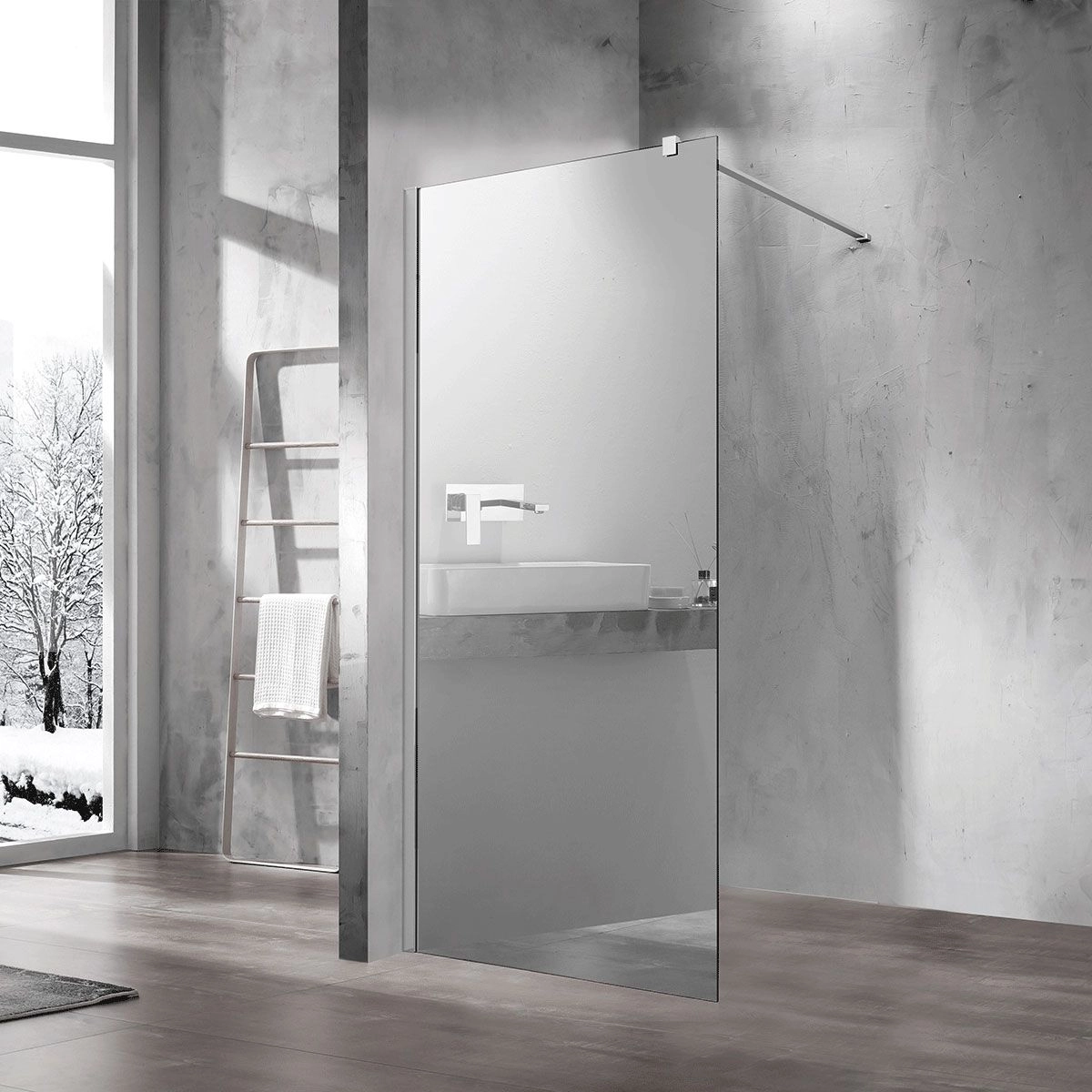 Душевая перегородка Vincea Walk-In 90, VSW-1H900MR