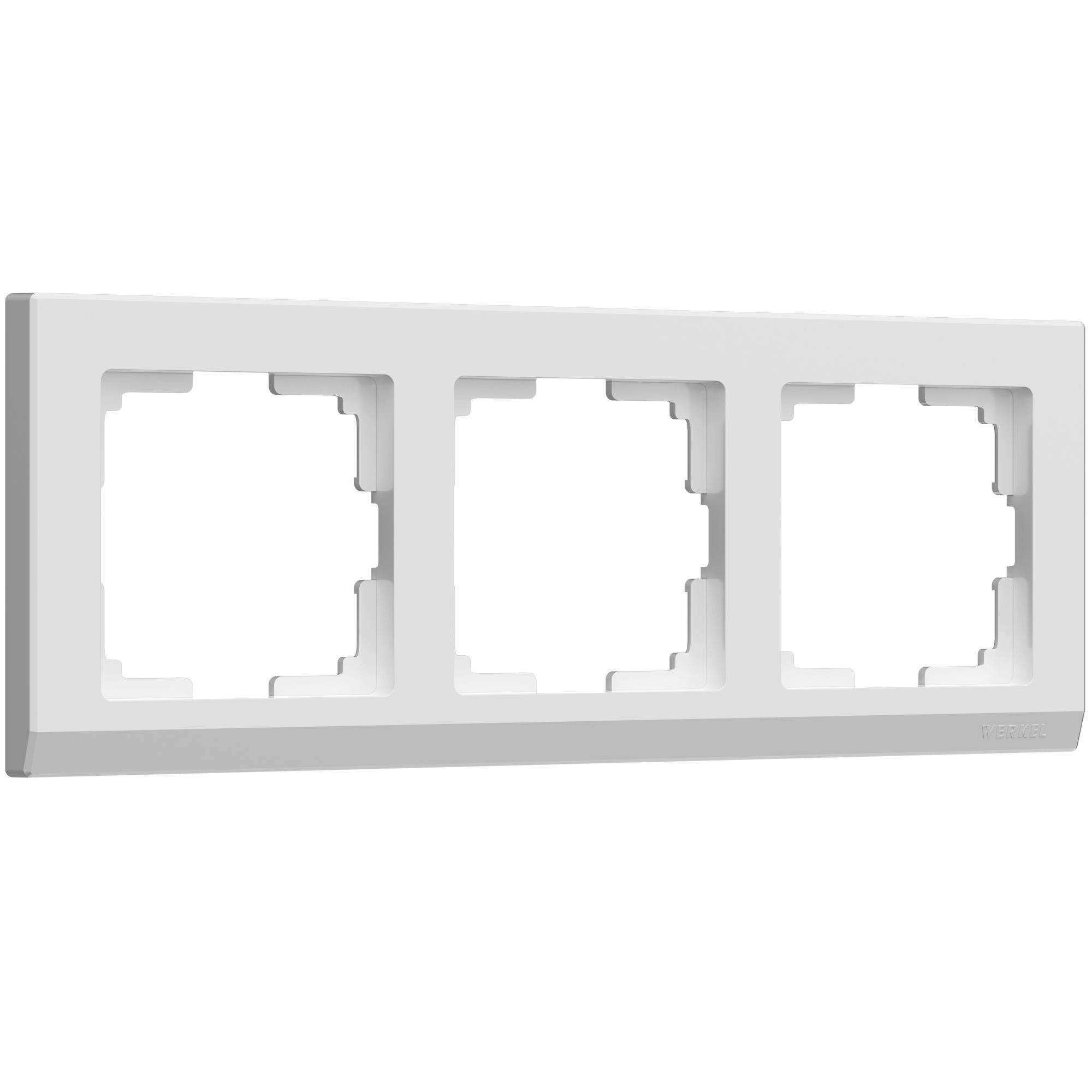 Рамка на 3 поста Werkel Stark W0031801 (белый)