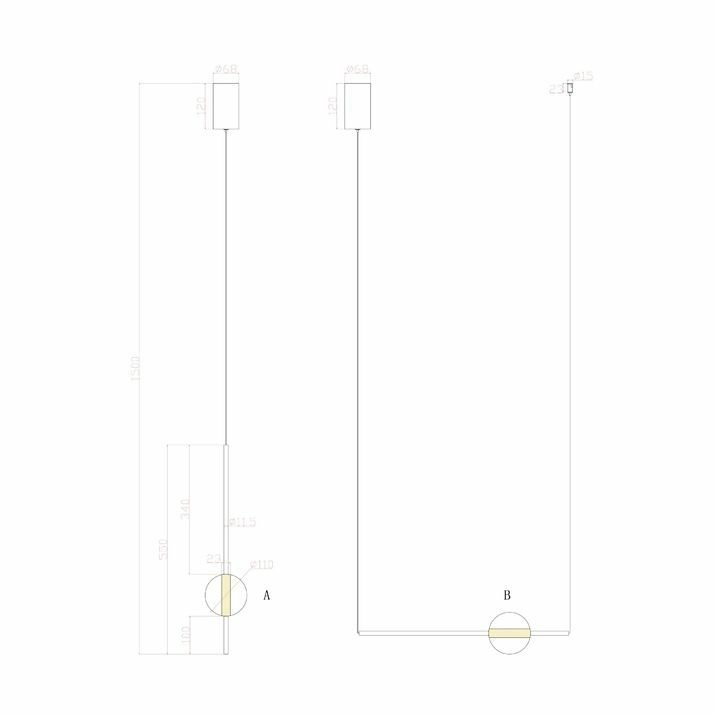 Подвесной светильник Arte Lamp Furud, A2124SP-1BK