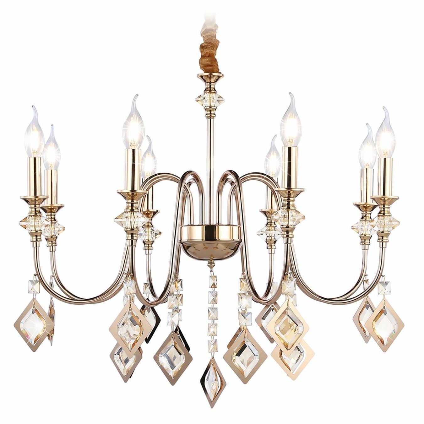 Подвесная люстра с хрусталем Ambrella Traditional Classic, TR4957