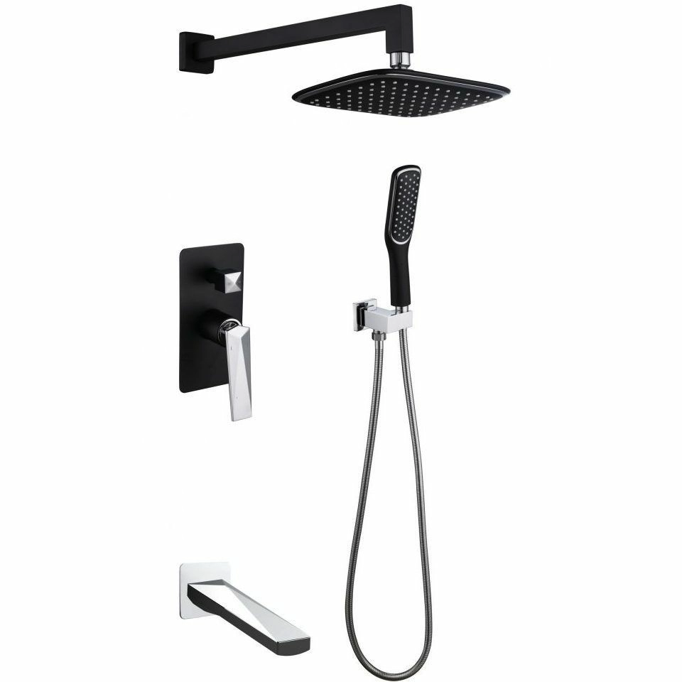 Душевая система Boheme Venturo Black/Chrome, 374-B-2