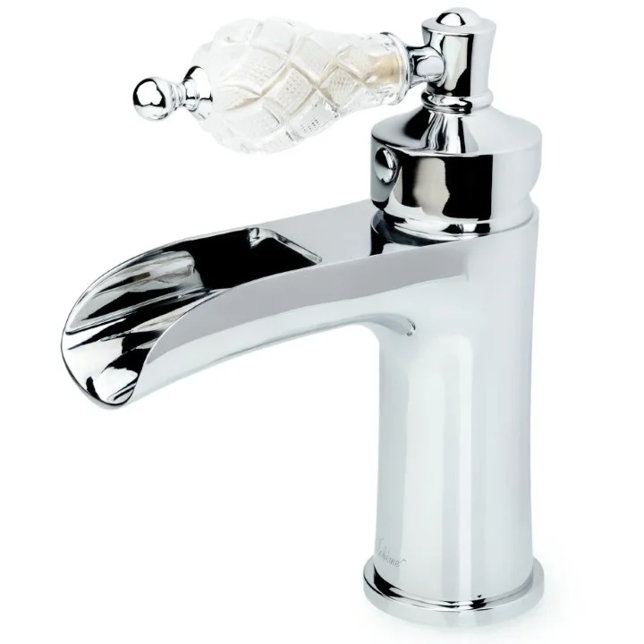 Смеситель для умывальника Boheme Vogue Crystal Chrome, 221