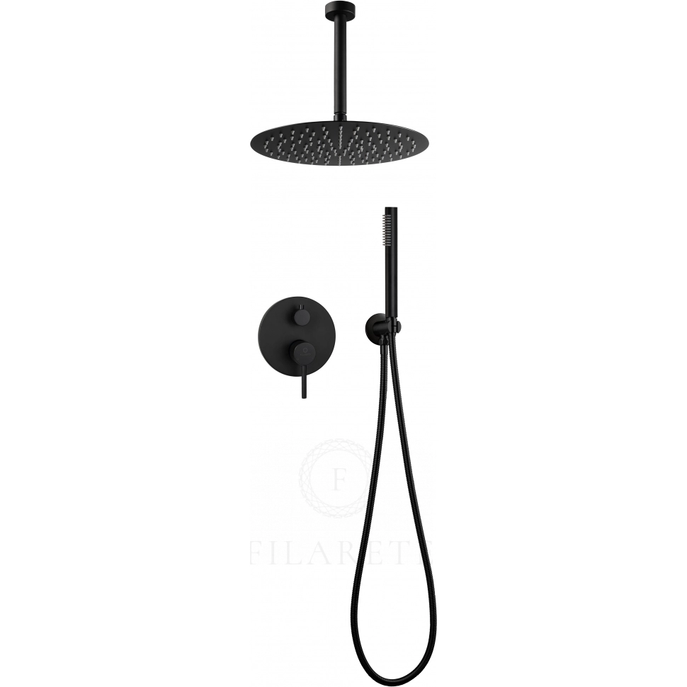 Душевая система скрытого монтажа Filarete Roun FL1024BL