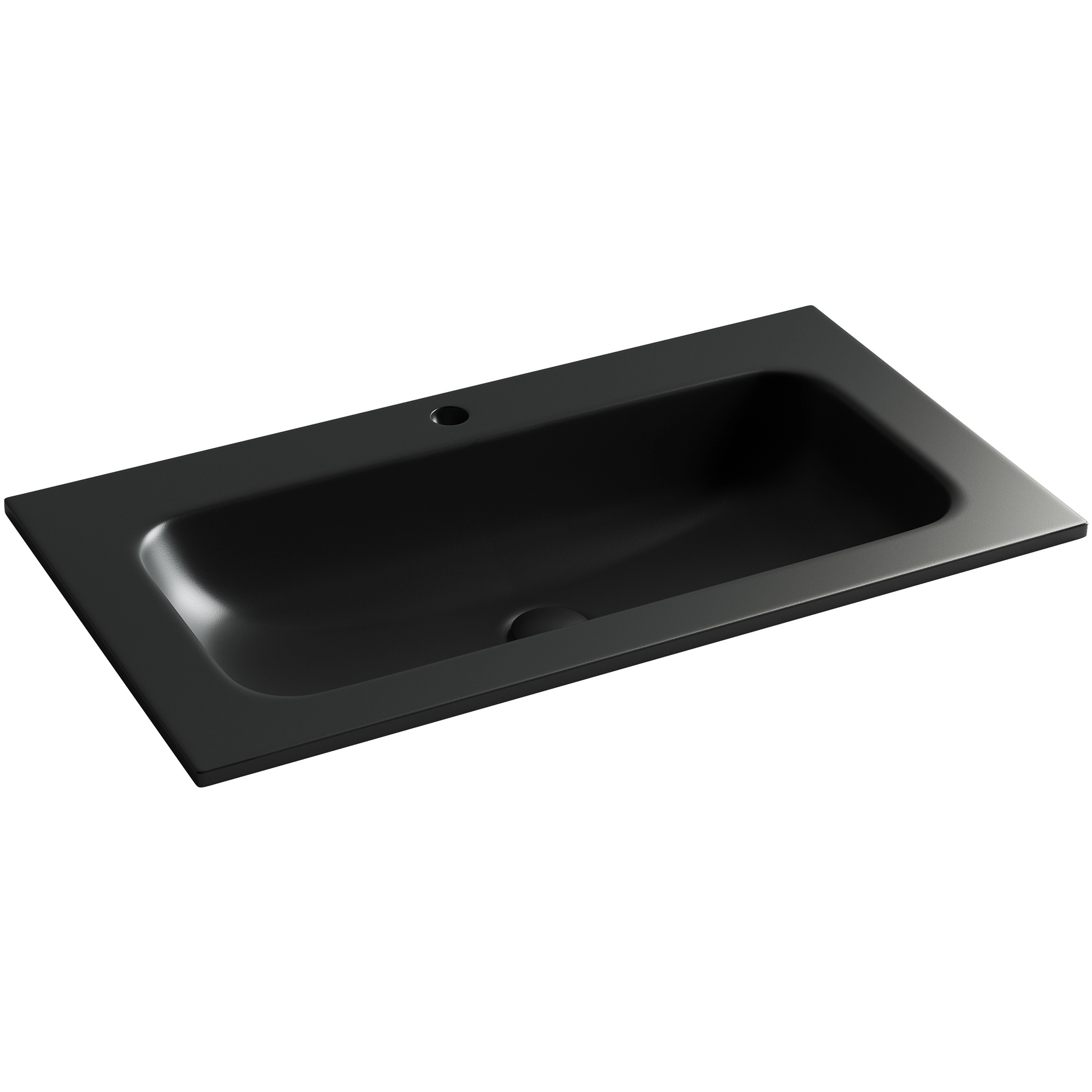 Умывальник накладной прямоугольный CeramicaNova Grace 81x45.7, CN7012MB