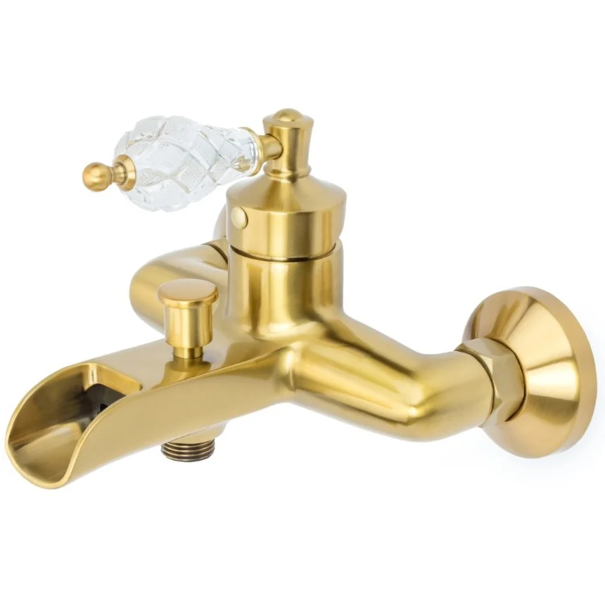 Смеситель для ванны Boheme Vogue Crystal Bronze, 203