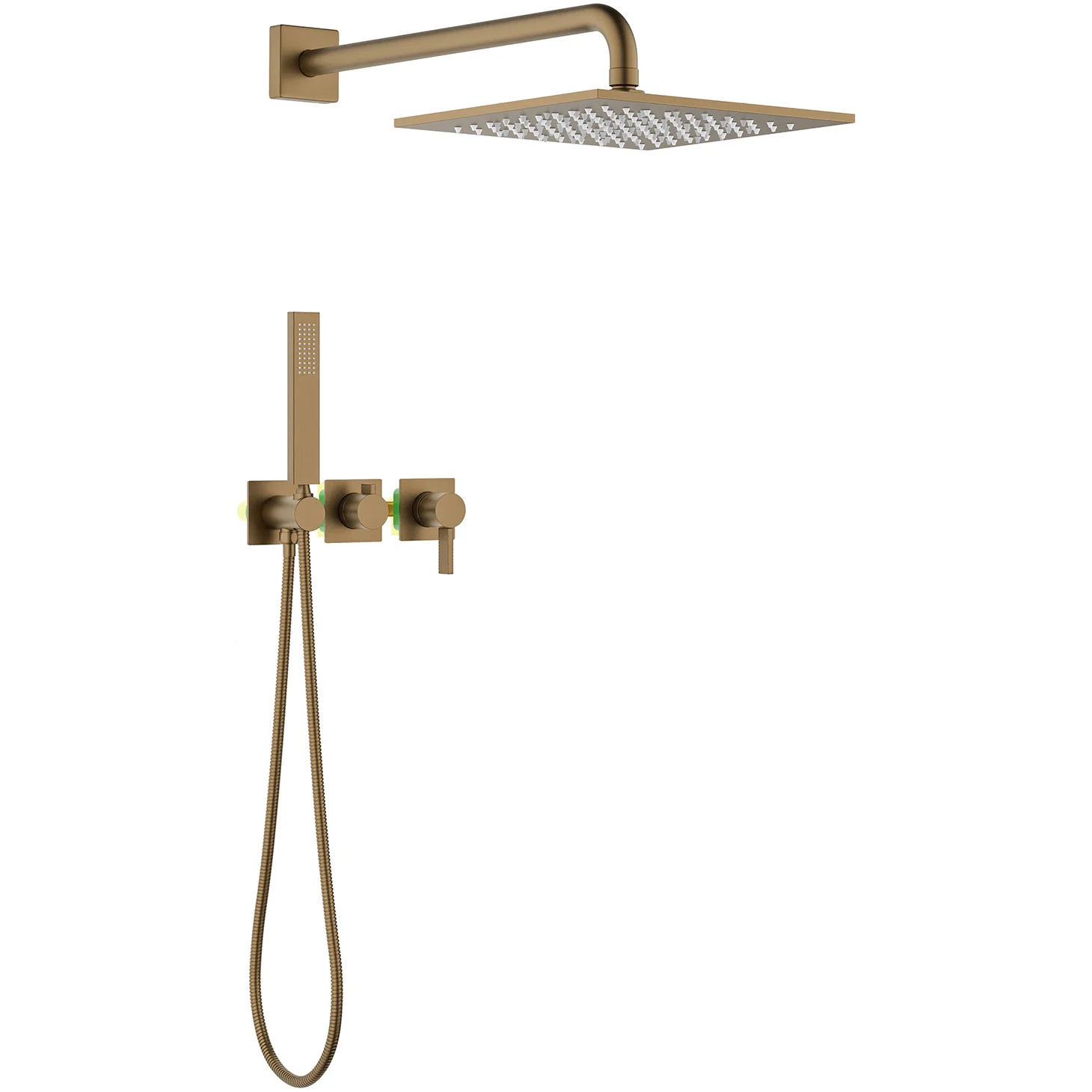 Душевая система встроенная Timo Caisa Brushed Bronze, SX-9069/15SM