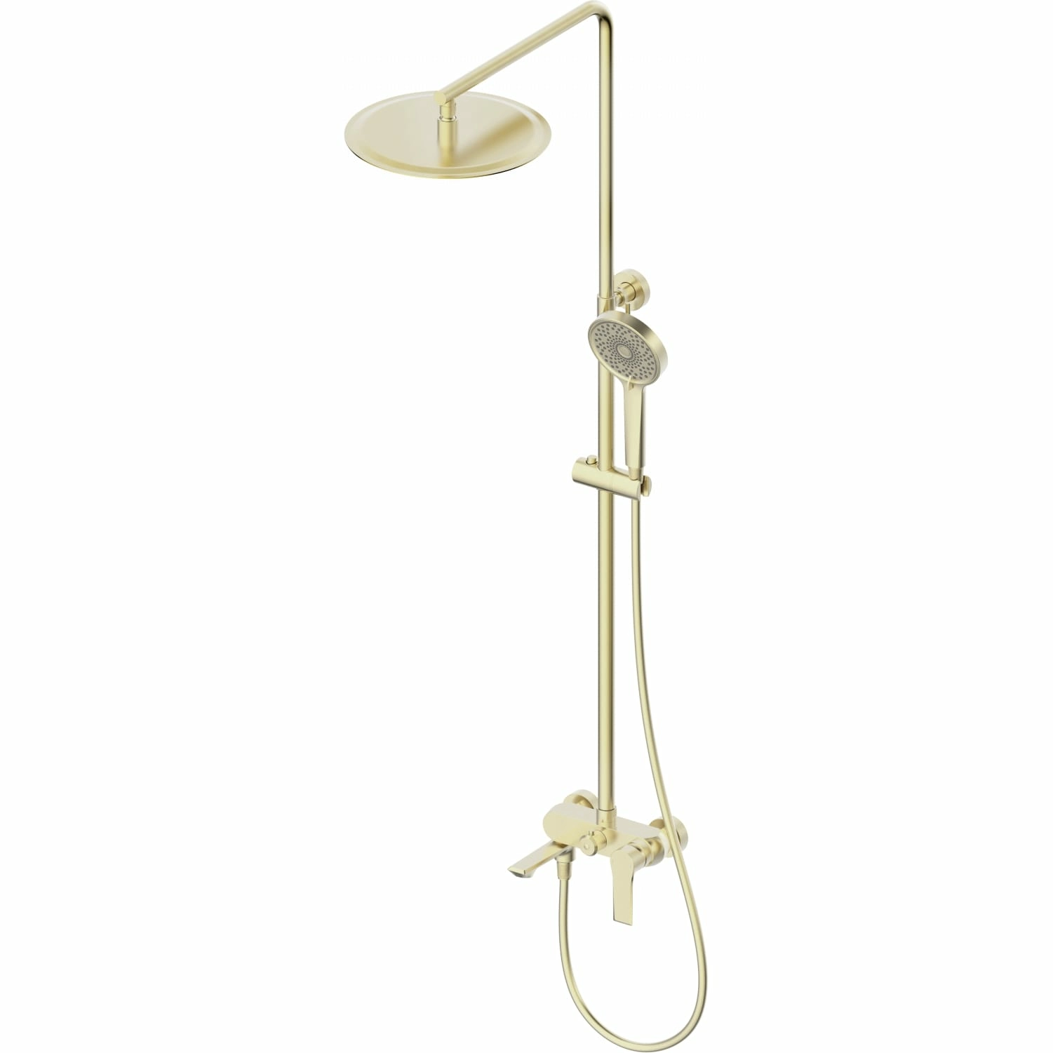 Душевая система Wonzon & Woghand брашированное золото, WW-88047079-BG