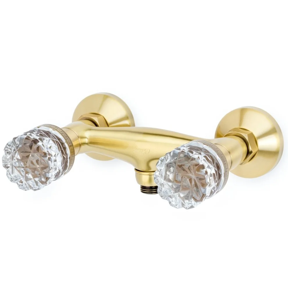Смеситель для душа Boheme Crystal Bronze, 314