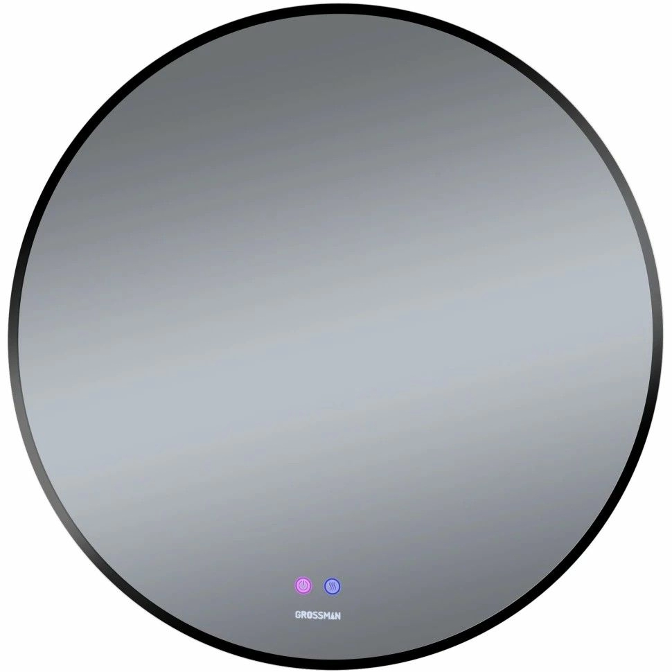 Зеркало с подогревом Grossman Cosmo Black 70/80