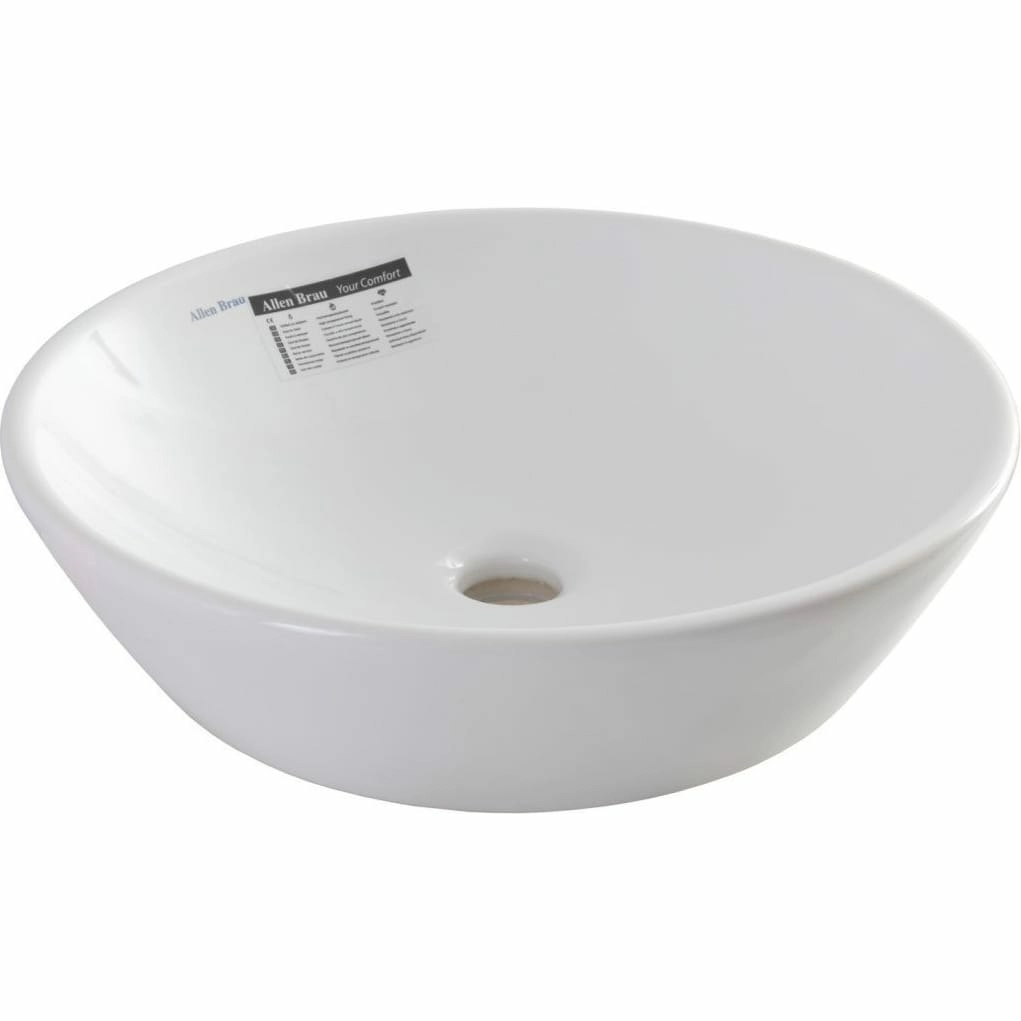 Раковина Allen Brau Fantasy 45x45 4.11019.20 белый глянец