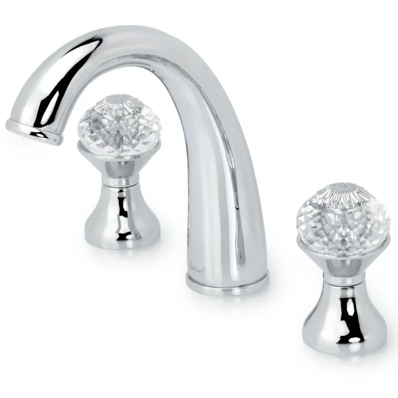 Смеситель для раковины на 3 отверстия Boheme Flora Chrome, 277