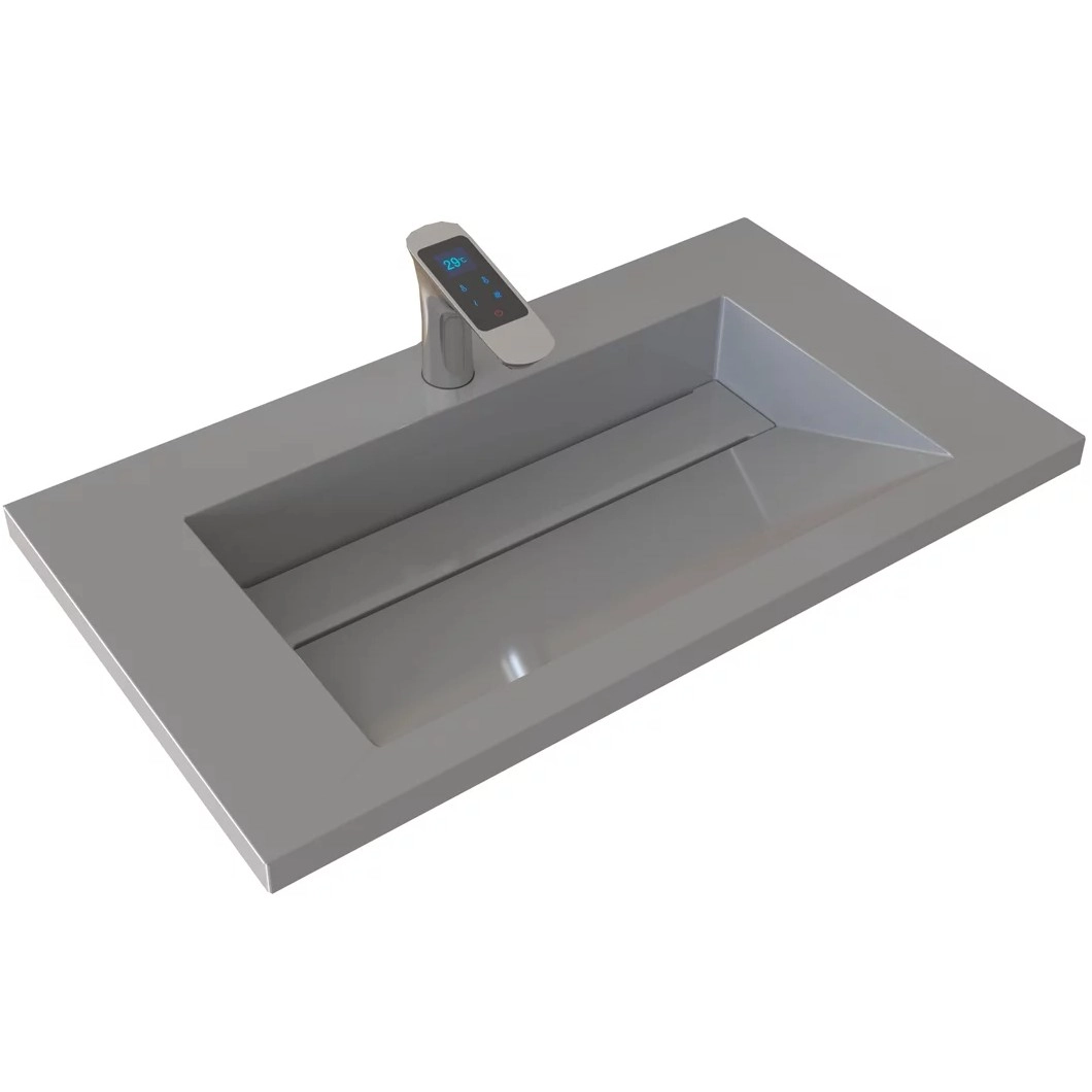 Умывальник Versalia Galaxy Grey 80x45, 4670142930662