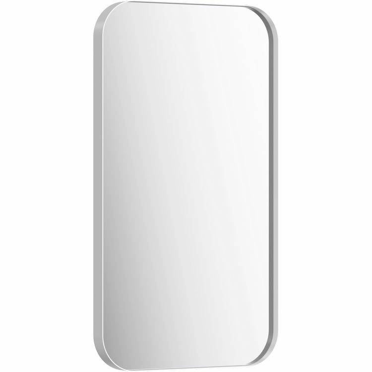 Зеркало в металлической раме Aqwella RM 50x90 белое