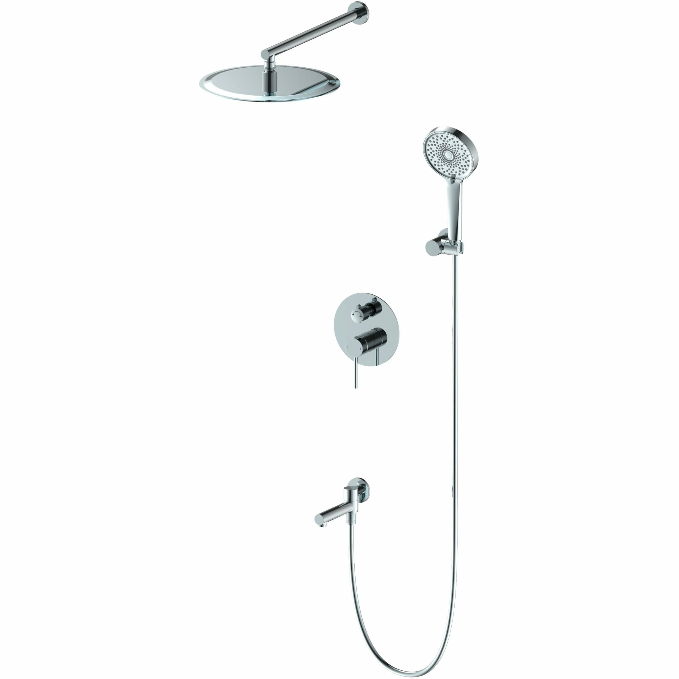 Душевая система встраиваемая Wonzon & Woghand хром, WW-88939017-CR