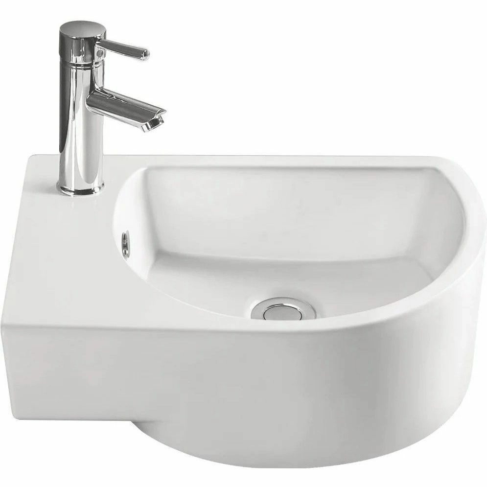 Раковина керамическая Santiline 41x27, SL-2015R