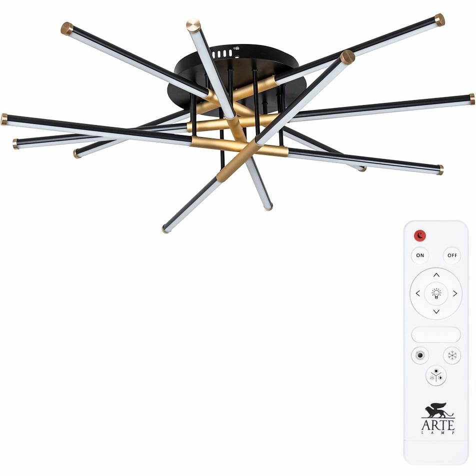 Потолочная люстра Arte Lamp Fernando, A2199PL-6BK