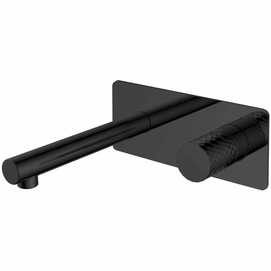 Смеситель встраиваемый Boheme Stick Diamond Black, 125-BB