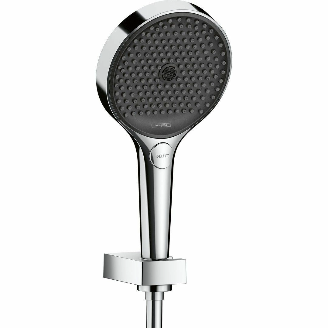 Душевой набор с держателем Hansgrohe Rainfinity 130 3jet со шлангом 125 см, 26852000