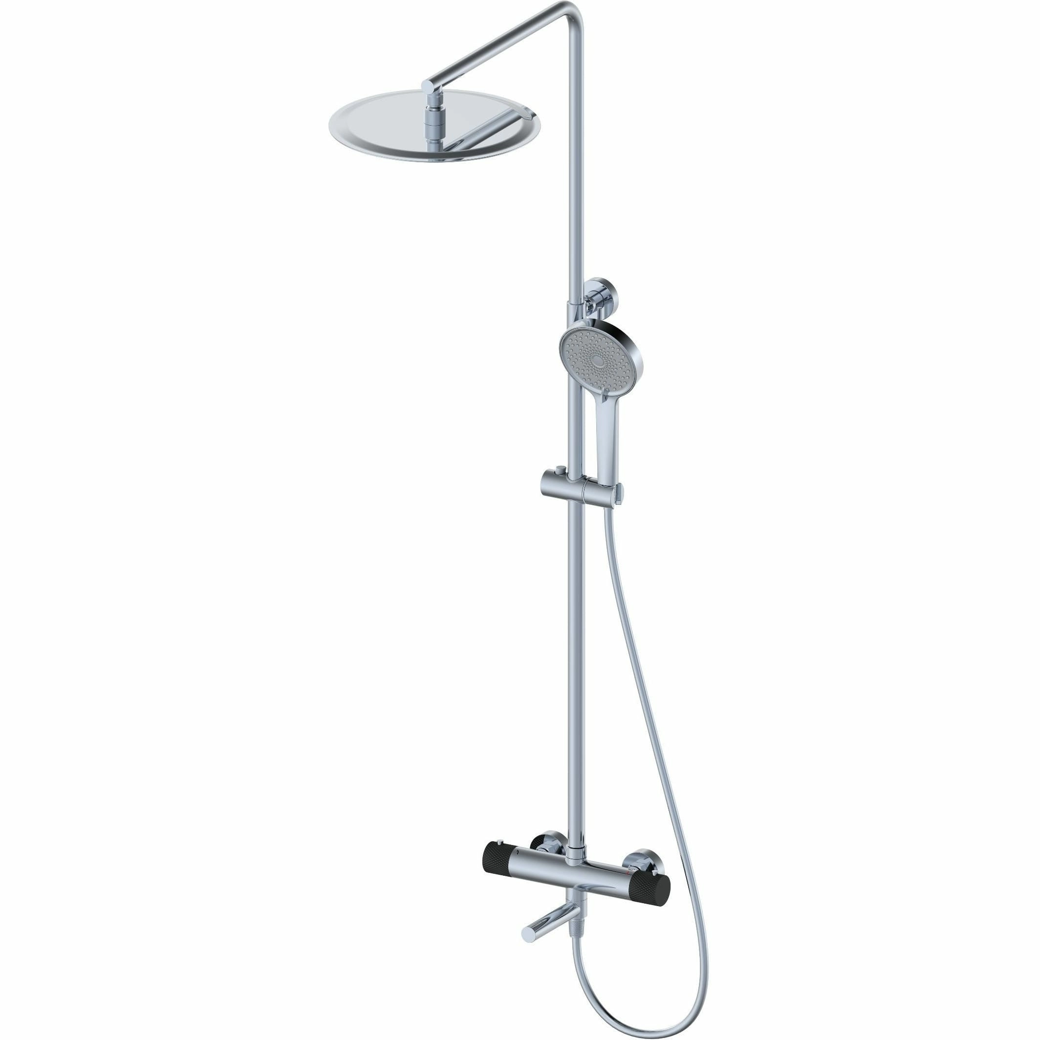 Душевая система с термостатом Wonzon & Woghand хром, WW-88739902-CR