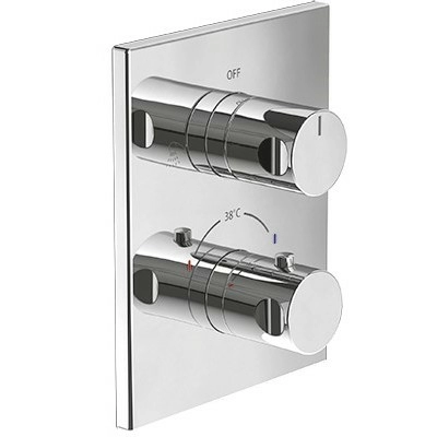 Термостат скрытого монтажа для душа Villeroy & Boch, 3 потребителя, TVD00000100061