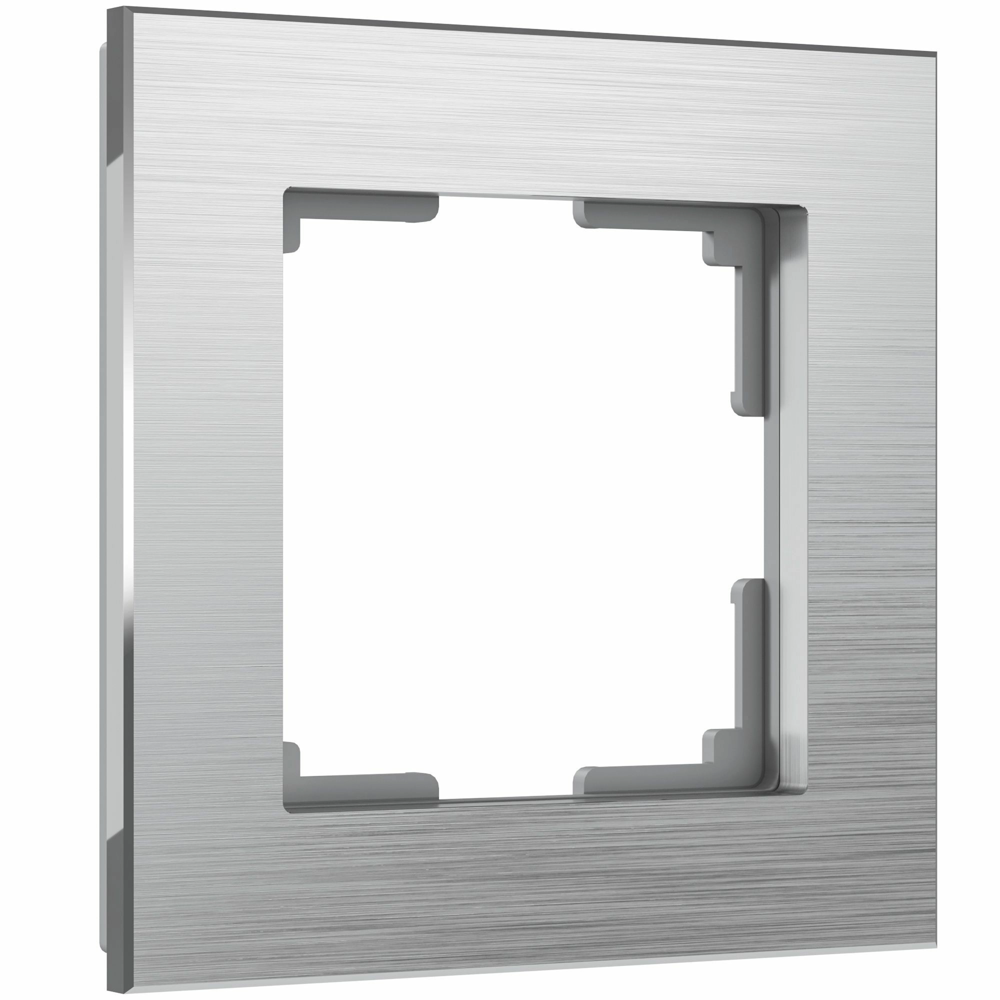 Рамка на 1 пост Werkel Aluminium W0011706 (алюминий)