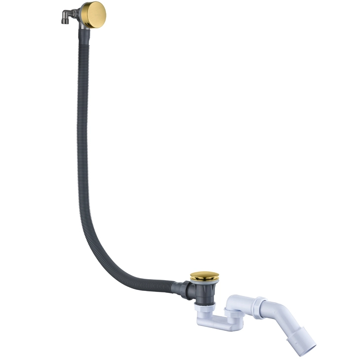 Слив-перелив для ванной Boheme Matt Gold, 631-MG