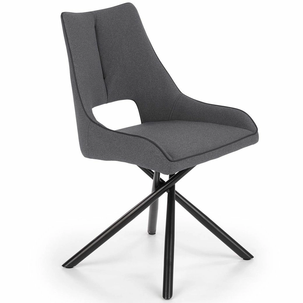 Стул Halmar K409 серый/черный, V-CH-K/409-KR