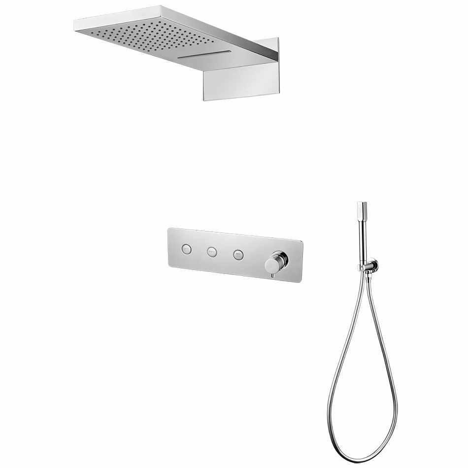 Встроенная душевая система Boheme Fusion Chrome, 130-CR