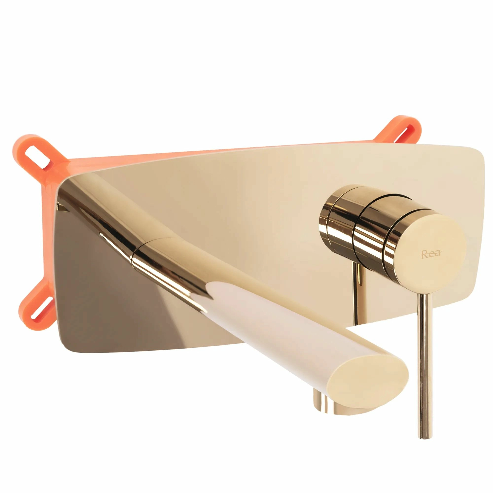 Смеситель для умывальника Rea Oval Gold, REA-B5125