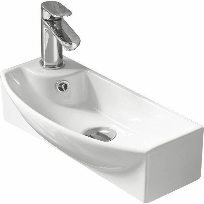 Раковина керамическая Santiline 45.5x22, SL-2013R