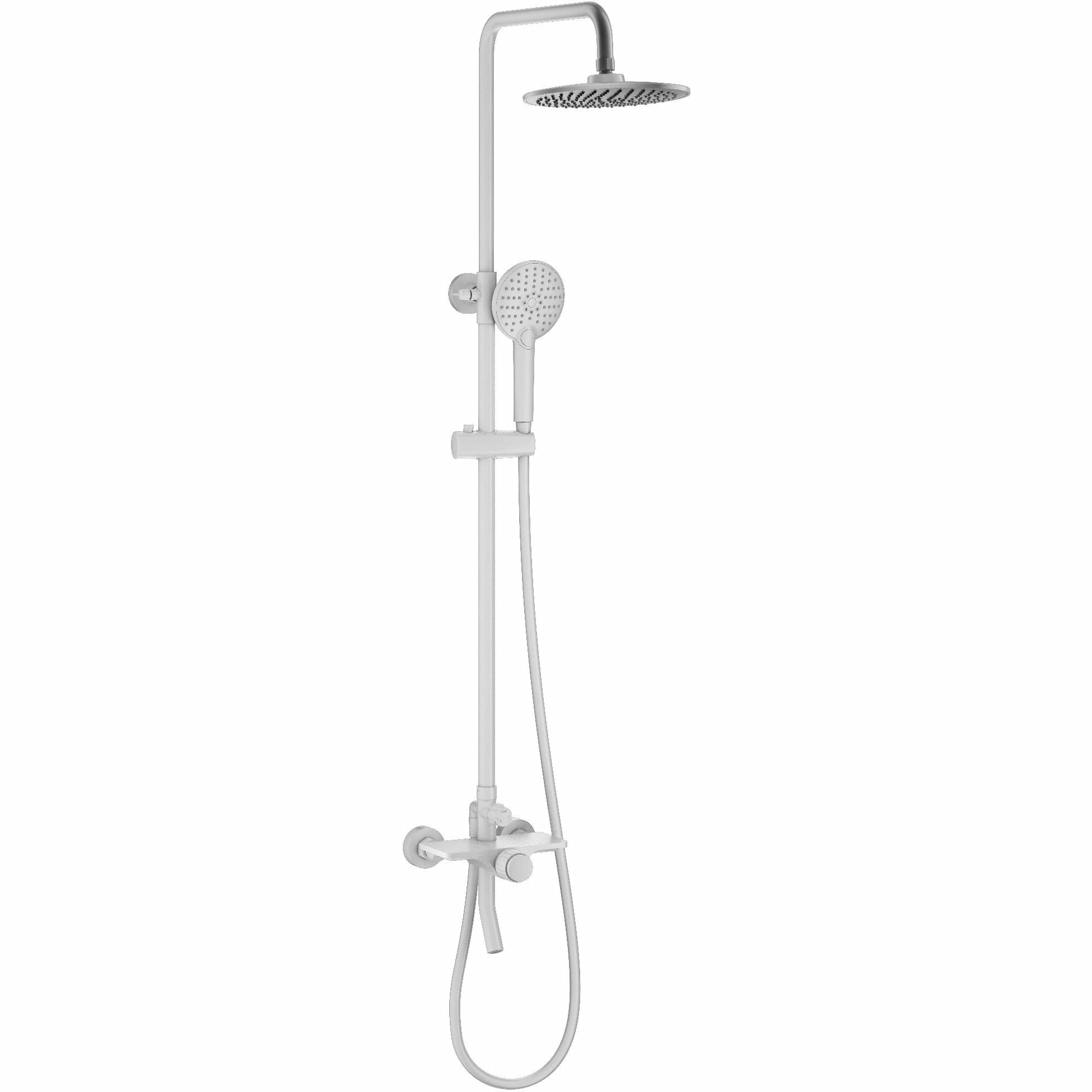 Душевая система Wonzon & Woghand белый матовый, WW-N3S962-MW