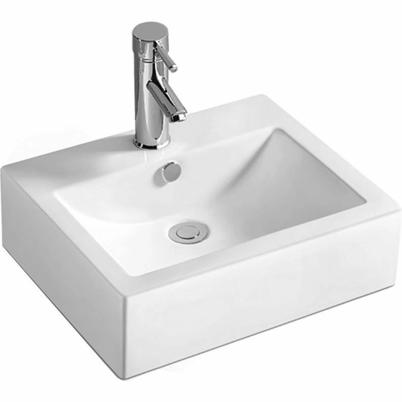 Раковина керамическая Santiline 52.5x42, SL-1005