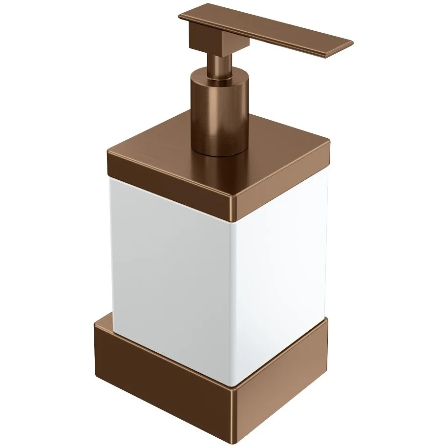 Диспенсер настенный Boheme Qubic Bronze Brushed, 10727-BRB