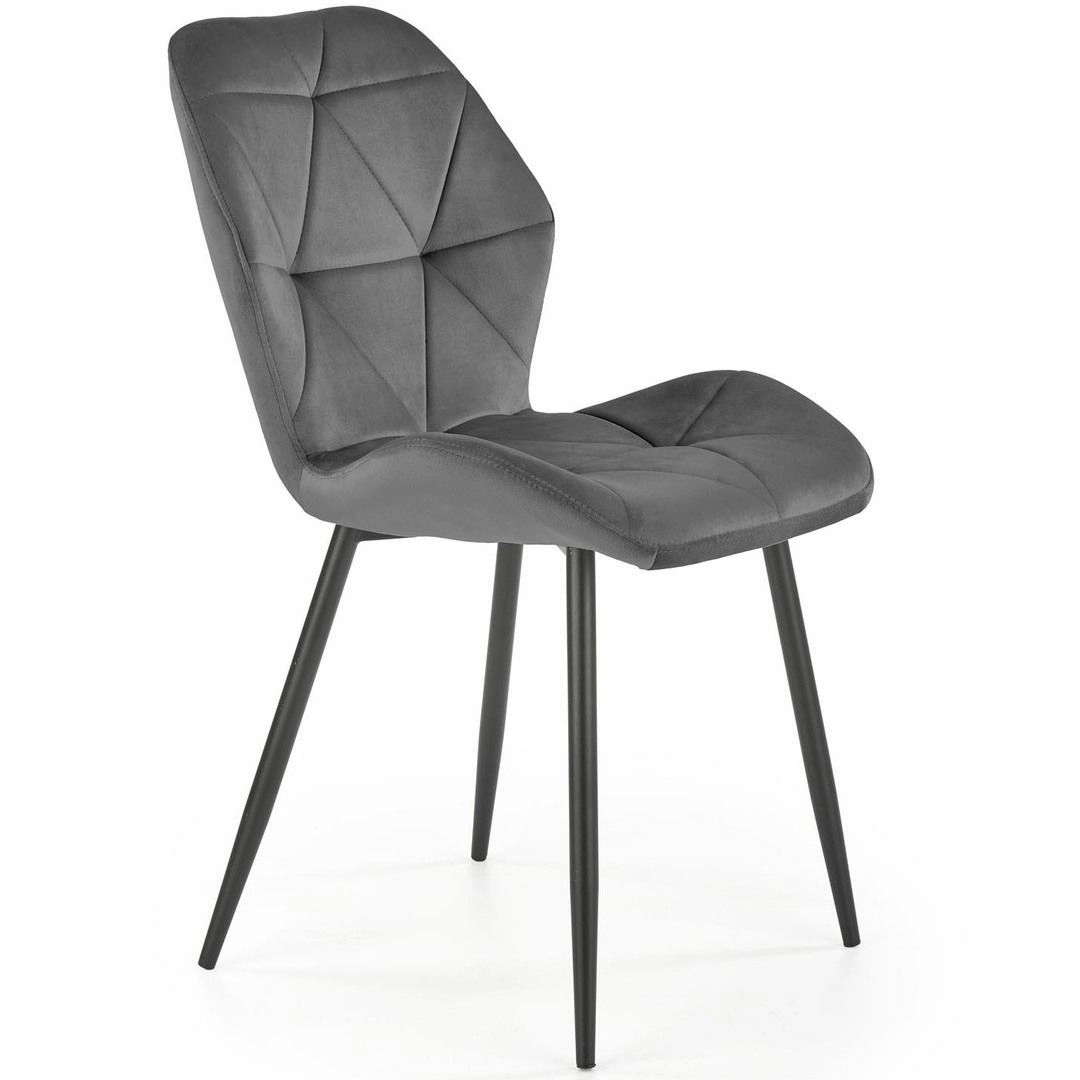 Стул Halmar K453 серый/черный, V-CH-K/453-KR-POPIELATY