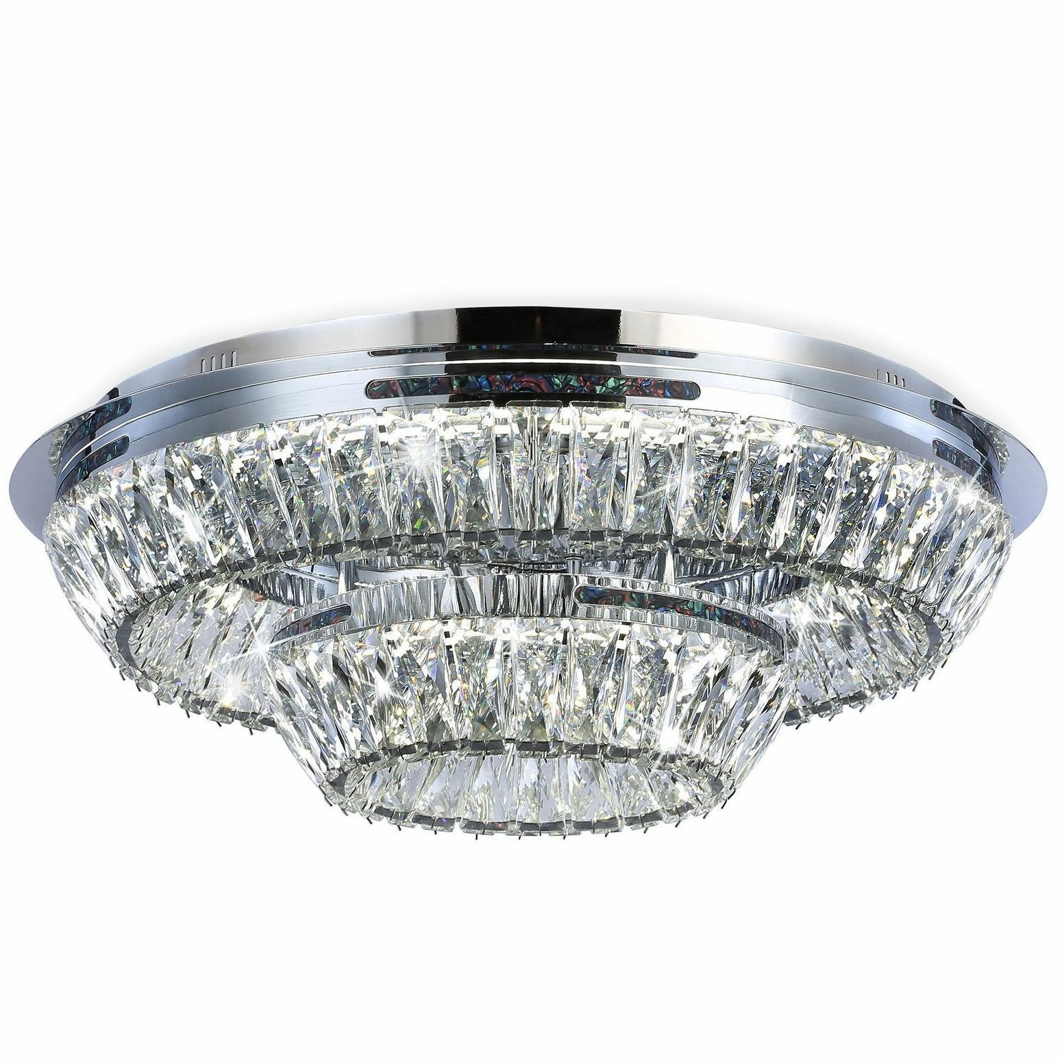 Потолочная светодиодная люстра с хрусталем Ambrella Traditional, TR5029