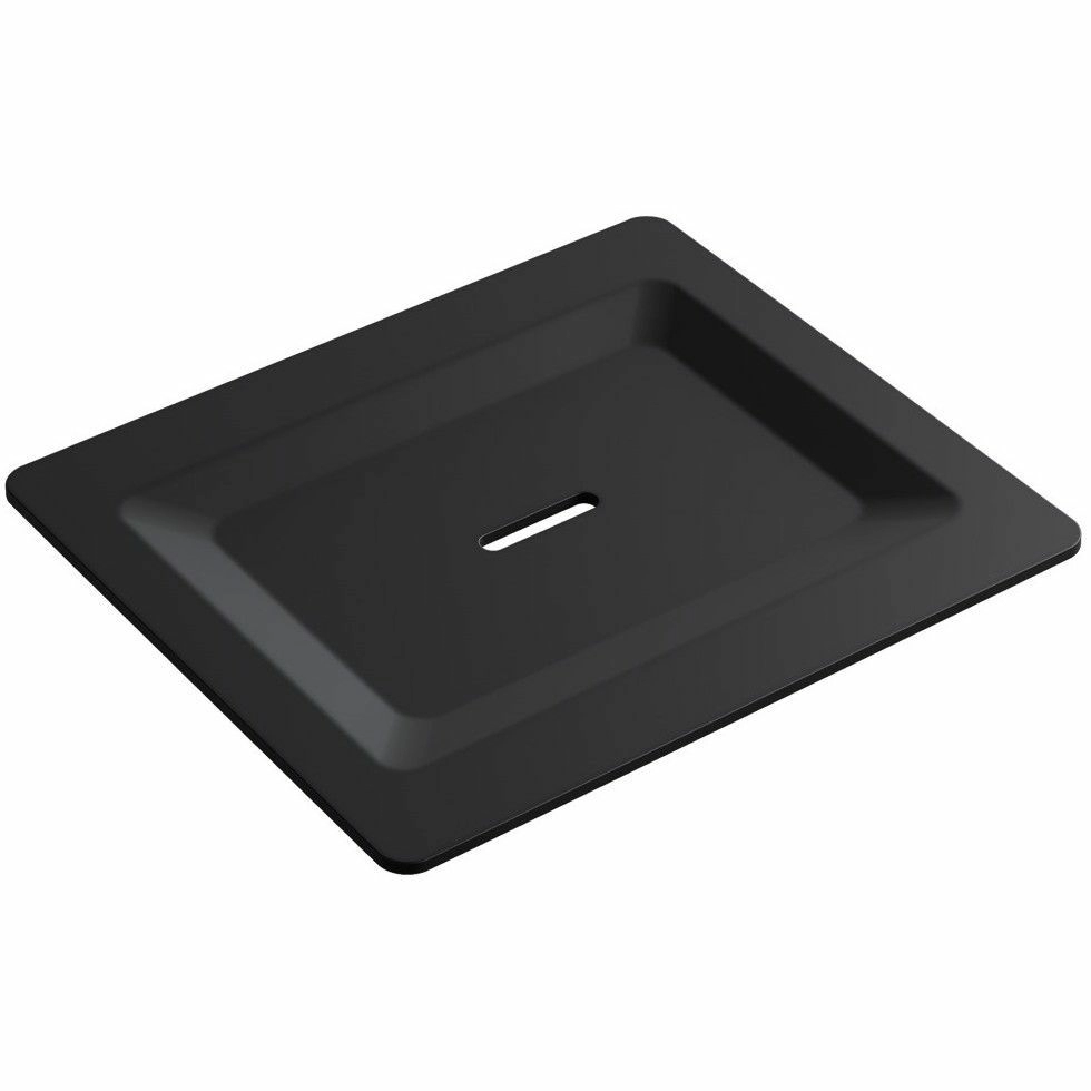 Мыльница для полки Boheme Uno Black, 10966-B-SOAP