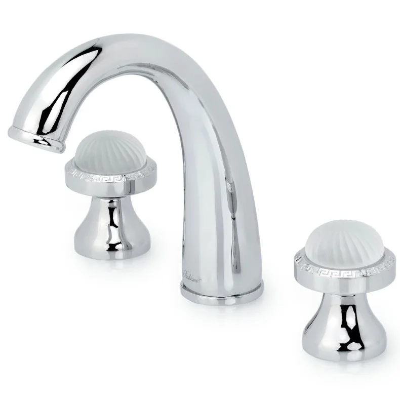 Смеситель для раковины на 3 отверстия Boheme Satine Chrome, 277