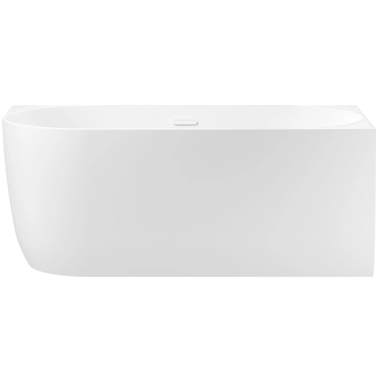 Пристенная акриловая ванна Wellsee Belle Spa 150x75